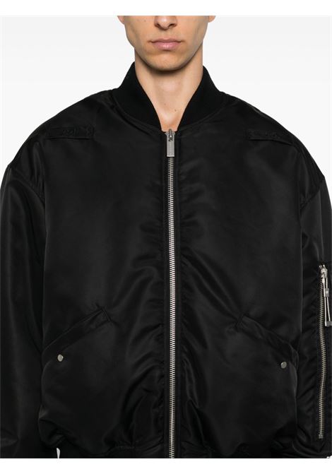 Bomber Profiler con colletto a coste in nero 44 Label Group - unisex 44 LABEL GROUP | B0030485FA487099