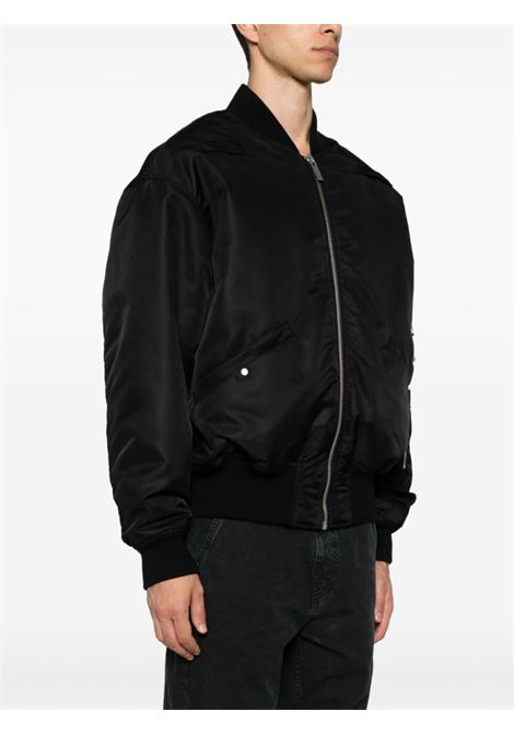 Bomber Profiler con colletto a coste in nero 44 Label Group - unisex 44 LABEL GROUP | B0030485FA487099