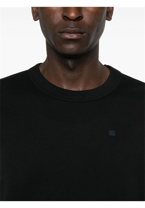 Black face logo-appliqu? cotton sweatshirt Acne Studios - unisex ACNE STUDIOS FACE | CI0173900