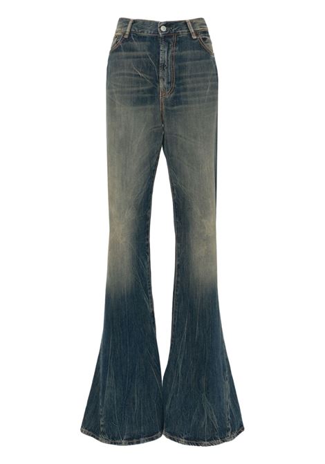 Jeans a zampa in blu Acne Studios - donna