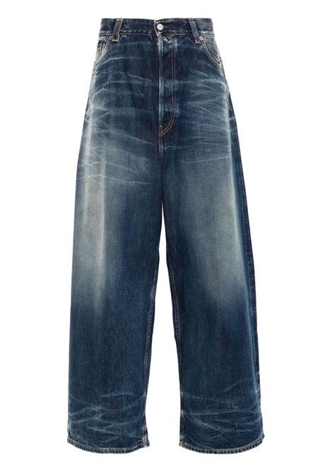 Jeans baggy in blu scuro Acne Studios - uomo