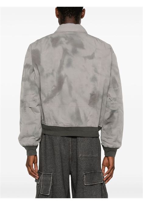 Grey logo-embroidered bomber jacket Acne Studios - men ACNE STUDIOS | B90781DLH