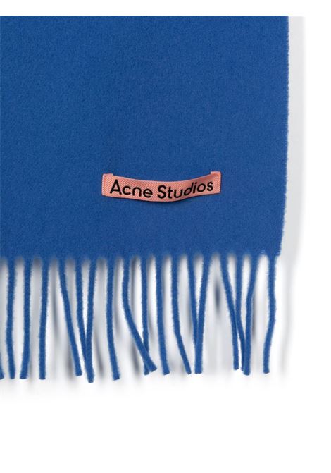 Blue logo-patch scarf Acne Studios - unisex ACNE STUDIOS | CA0210AAN