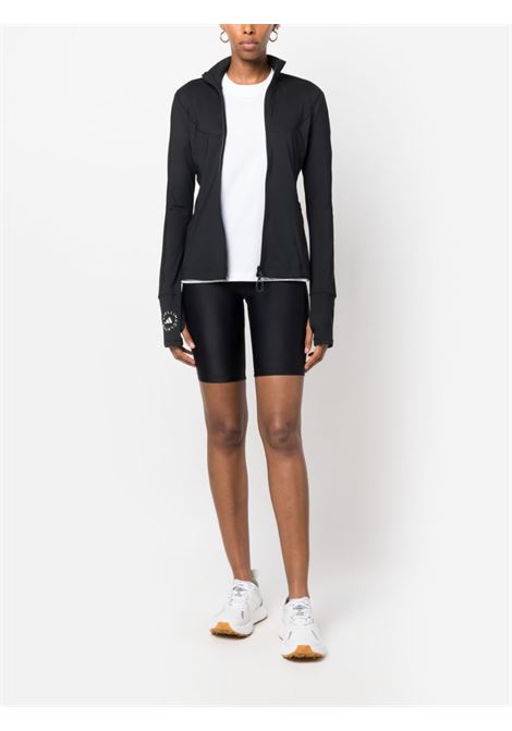 Black TruePurpose zip-up training top Adidas by stella mccartney - women  ADIDAS BY STELLA MC CARTNEY | IB6788BLK