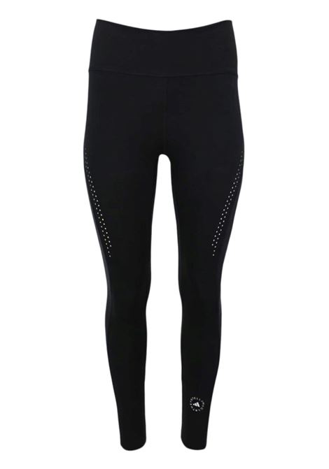 Black logo-print high-waisted leggings Adidas by stella mccartney - women  ADIDAS BY STELLA MC CARTNEY | IB6792BLK