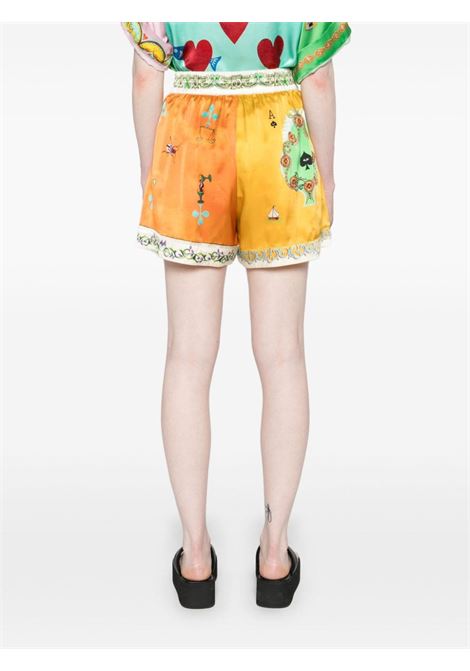 Multicolor Remmy graphic-print shorts Alemais - women  ALEMAIS | 3283PMLT