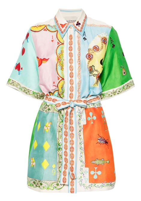 Multicolor Rummy belted minidress Alemais - women ALEMAIS | Dresses | 3285DMLT