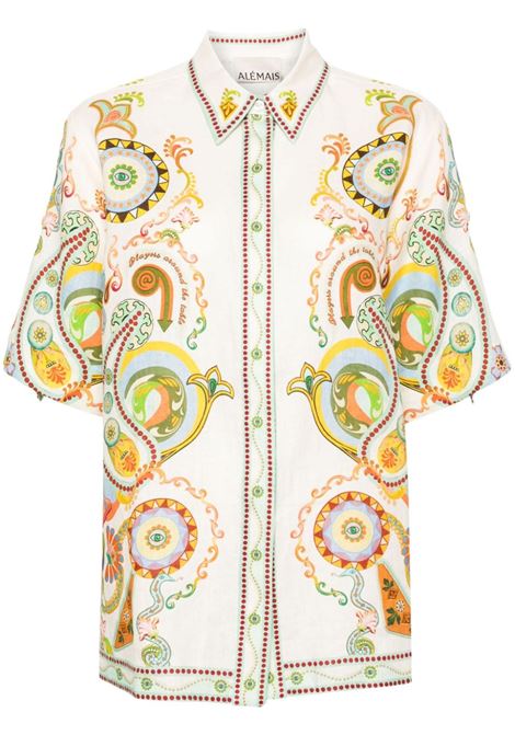 Multicolored pinball embroidered shirt Alemais  - women ALEMAIS | 3335TMLT