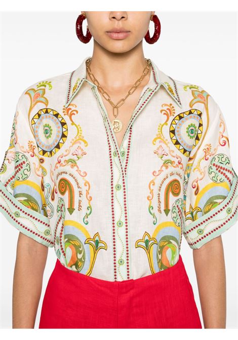 Multicolored pinball embroidered shirt Alemais  - women ALEMAIS | 3335TMLT