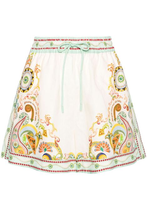 Multicolor Pinball drawstring shorts Alemais - women ALEMAIS | Shorts | 3336PMLT