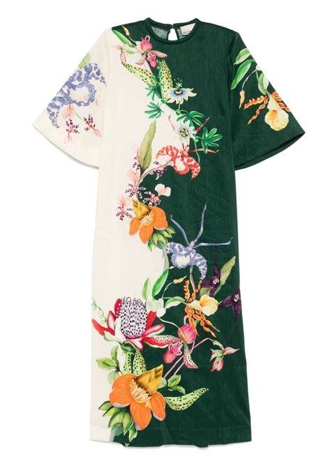 Green Aggie floral midi dress Alemais - women ALEMAIS | Dresses | 3735DMLT