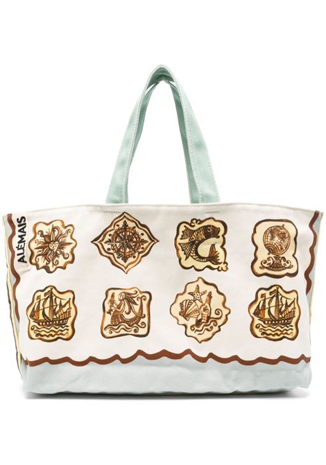 Multicolored relic shoulder bag Alemais - women 