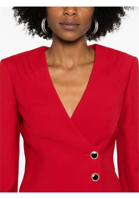 Giacca monopetto in lana in rosso Alessandra Rich - donna ALESSANDRA RICH | FABX3805F43721993