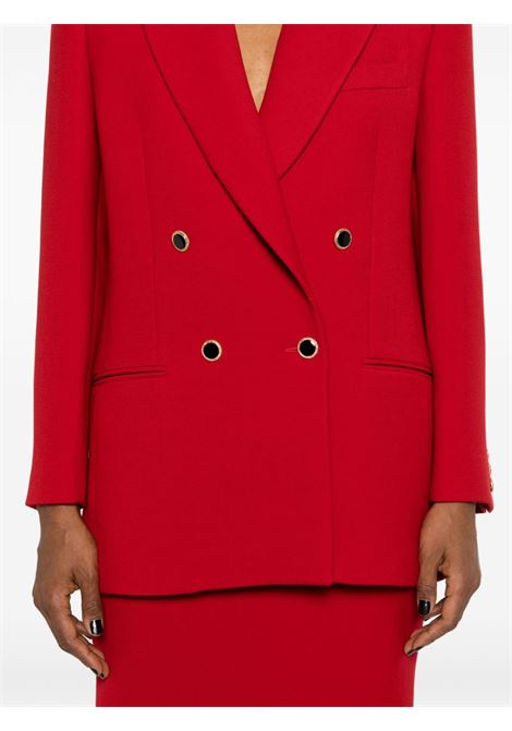 Giacca doppiopetto in lana in rosso Alessandra Rich - donna ALESSANDRA RICH | FABX3837F43721993