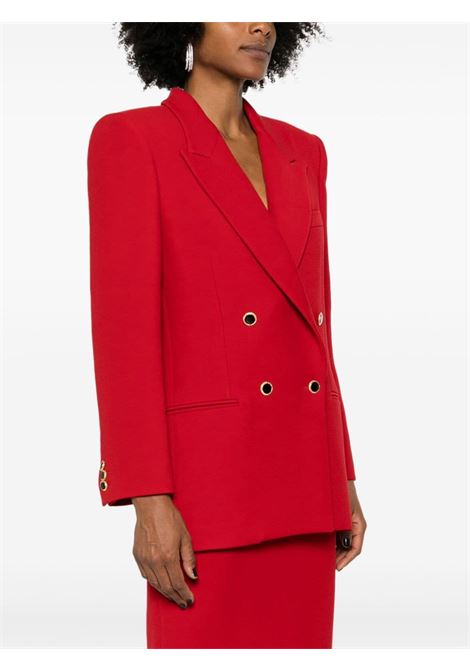 Red double-breasted oversized blazer Alessandra Rich - women ALESSANDRA RICH | FABX3837F43721993