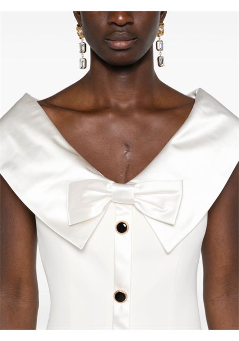White off-shoulder cady minidress Alessandra Rich - women ALESSANDRA RICH | FABX3898F24640822