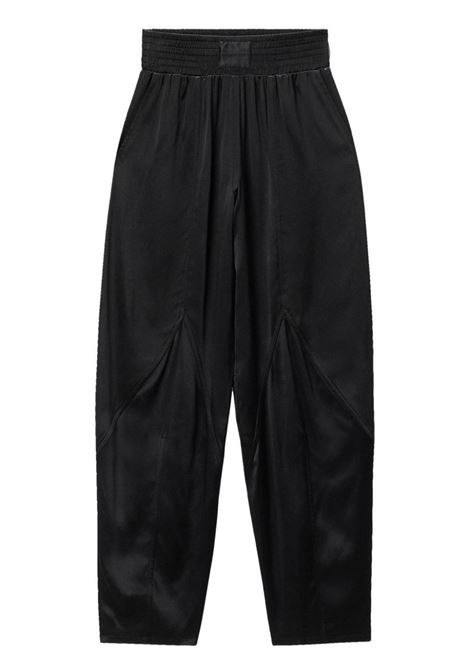 Black satin finish tapered trousers Alexander Wang - women  ALEXANDER WANG | 1WC3244740001