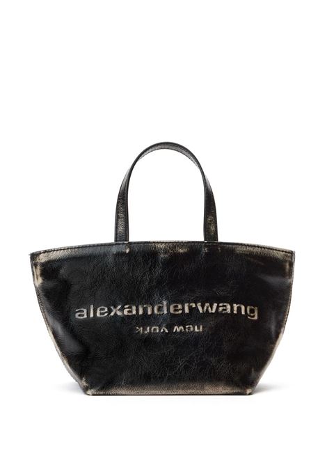 Borsa tote Punch small in nero Alexander Wang - donna