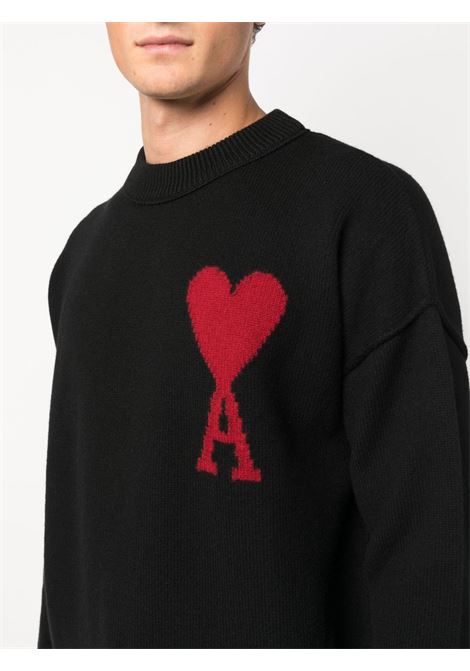 red adc sweater AMI PARIS | BFUKS006018009