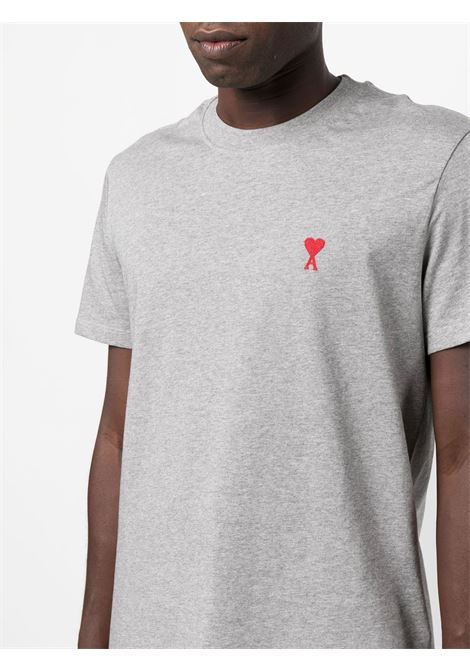 Grey Ami de Coeur T-shirt - unisex AMI PARIS | BFUTS001724055