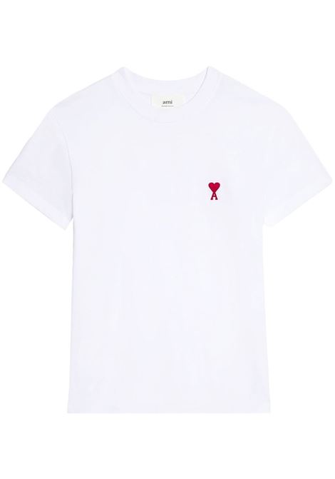 White ami de coeur t-shirt - women AMI PARIS | BFUTS001724100