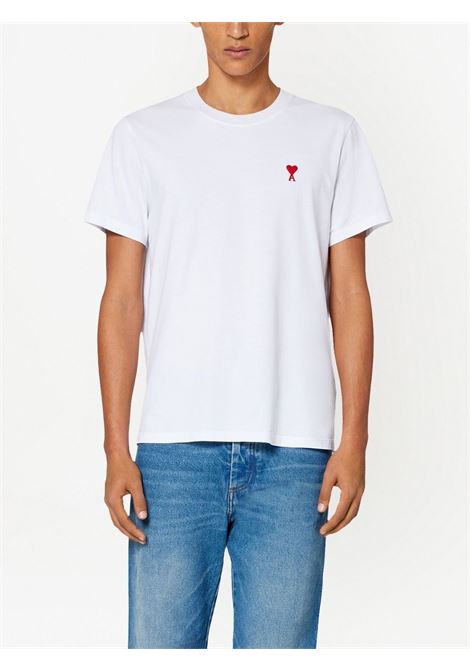 T-shirt ami de coeur in bianco - unisex AMI PARIS | BFUTS001724100