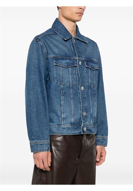 Blue denim jacket AMI Paris - men AMI PARIS | HJK257DE0031480