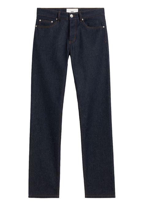 Blue Classic fit jeans Ami Paris - men