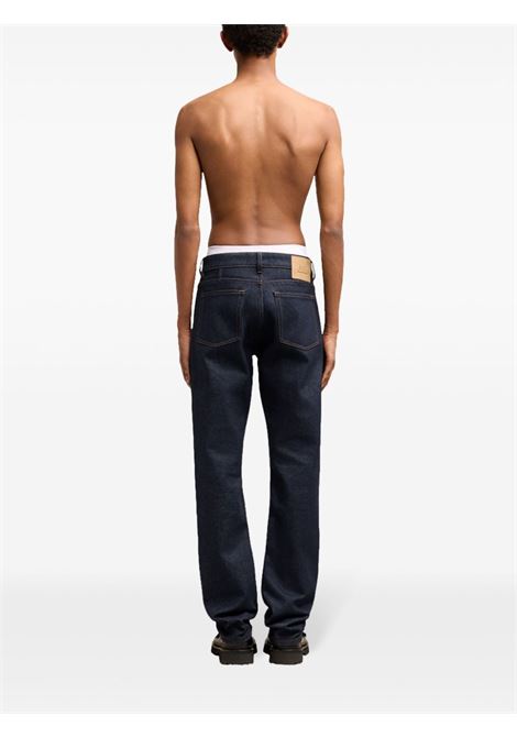 Jeans vestibilità classica in blu Ami Paris - uomo AMI PARIS | HTR001DE0011402