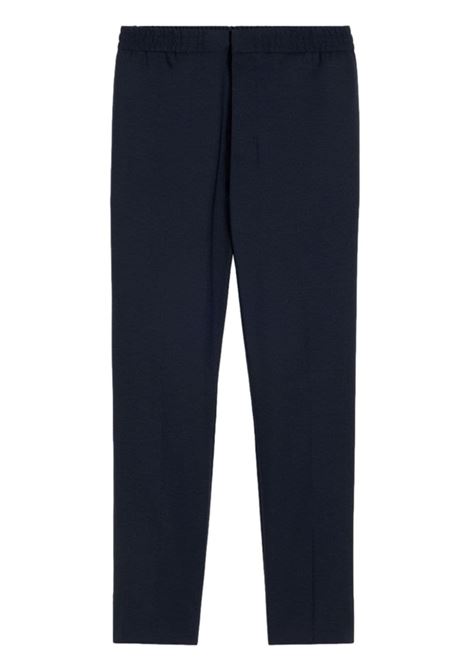 Blue straight-leg trousers AMI Paris - men AMI PARIS | HTR226WV00444011