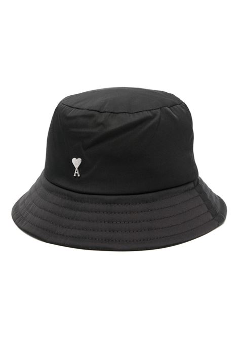 Cappello bucket Ami De Coeur in nero Ami Paris - unisex AMI PARIS | UHA241PA0007001