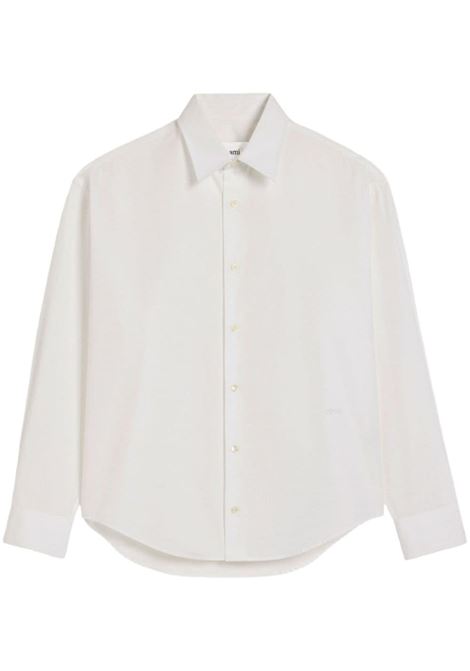 White boxy-fit shirt AMI Paris - unisex AMI PARIS | USH176CO0063100