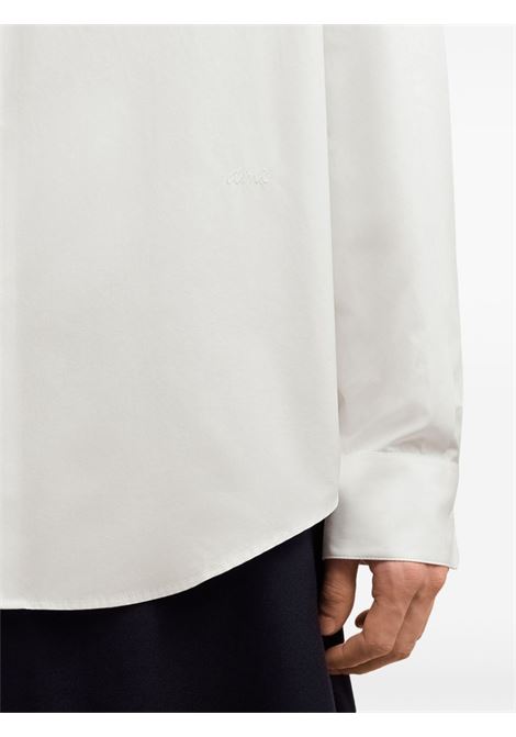 Camicia squadrata in bianco di AMI Paris - unisex AMI PARIS | USH176CO0063100