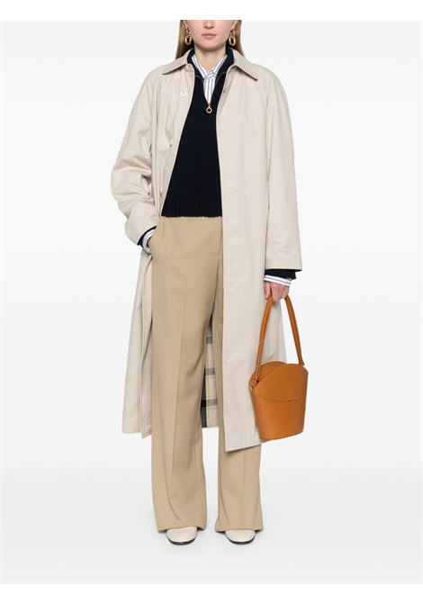 Beige long trench coat A.P.C. - women A.P.C. | COHACF01533AAE