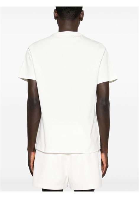 White logo-embroidered T-shirt A.P.C. - unisex A.P.C. | COHBUM26388TAE