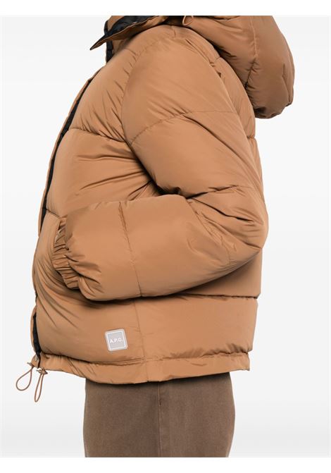 Camel brown Sophie padded jacket A.P.C. - women A.P.C. | PAAFWF30200BAC