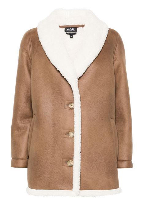 Brown Mateau Vanessa jacket A.P.C - women A.P.C. | PSAJOF01539AAD