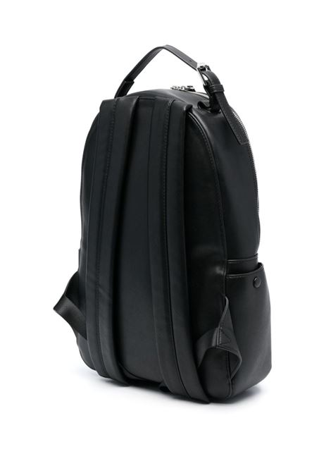 Black logo-stamp backpack - A.P.C -  men A.P.C. | PUAATH62224LZZ
