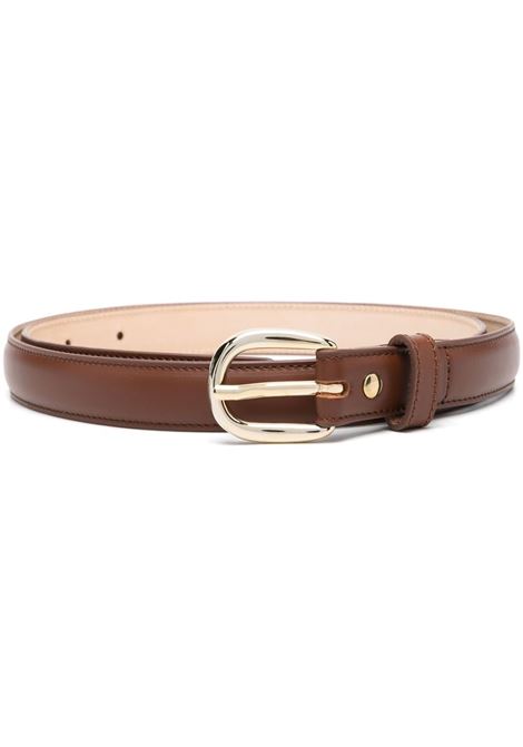 Brown Rosette leather belt A.P.C - women A.P.C. | PXBHZF65101CAD