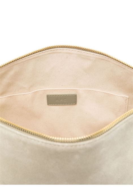 Beige sac vera shoulder bag  A.P.C. - women A.P.C. | PXCALF61902KAW