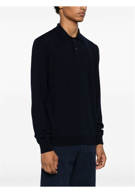 Blue Jacob polo shirt A.P.C. - men A.P.C. | WVAWMH23324IAK