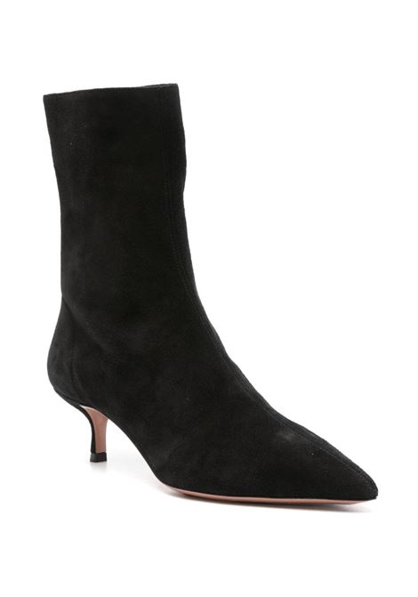 Black 55mm boots Aquazzura - women AQUAZZURA | MNRMIDB0SUE000