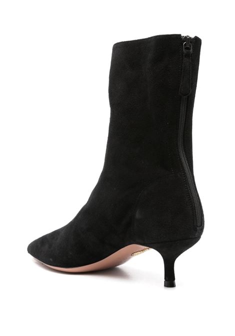 Black 55mm boots Aquazzura - women AQUAZZURA | MNRMIDB0SUE000