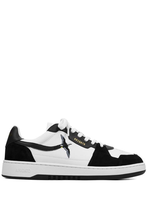 Sneakers Dice Lo Bee Bird con ricamo in bianco e nero Axel Arigato - uomo AXEL ARIGATO | F2528002WHTBLK