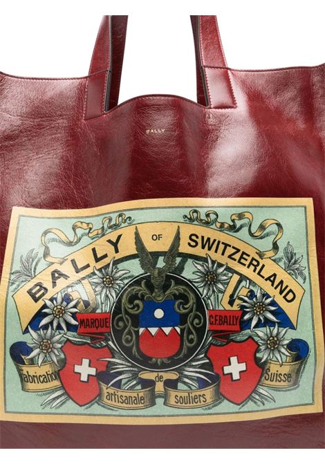 Burgundy Easy shoulder bag Bally - men BALLY | MAE03ZVT730U3A4O
