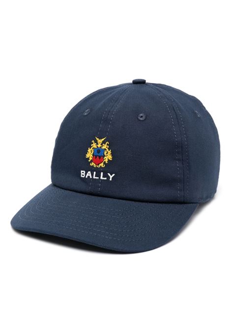 Cappello con logo in blu Bally - uomo