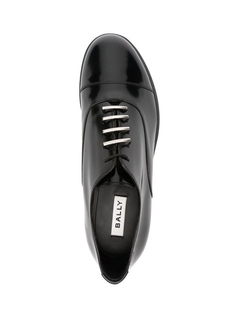 Black hardware-laces derby shoes Bally - men BALLY | MSF0E2VT172U901