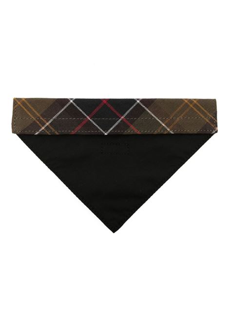 Multicolored tartan logo-patch dog bandana collar  - dogs BARBOUR | DAC0013TN11