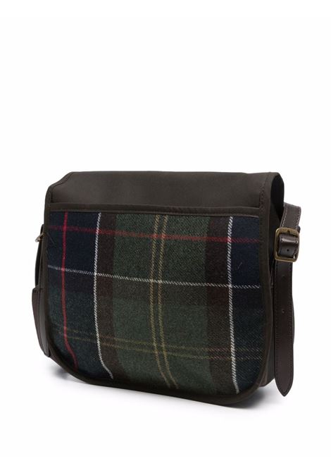 Brown check-print satchel bag Barbour - women BARBOUR | LBA0341TN11