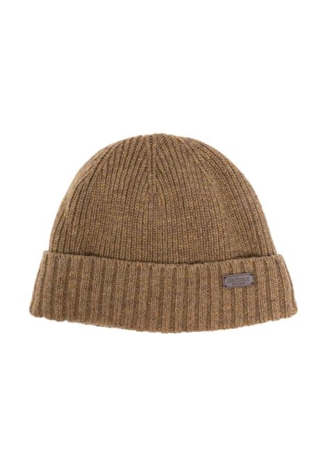 Green Carlton beanie Barbour - men BARBOUR | Hats | MHA0449SN51